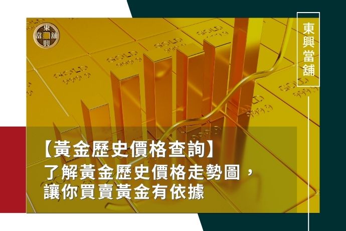 2023《黃金歷史價格查詢》了解黃金歷史價格走勢圖，讓你買賣黃金有依據